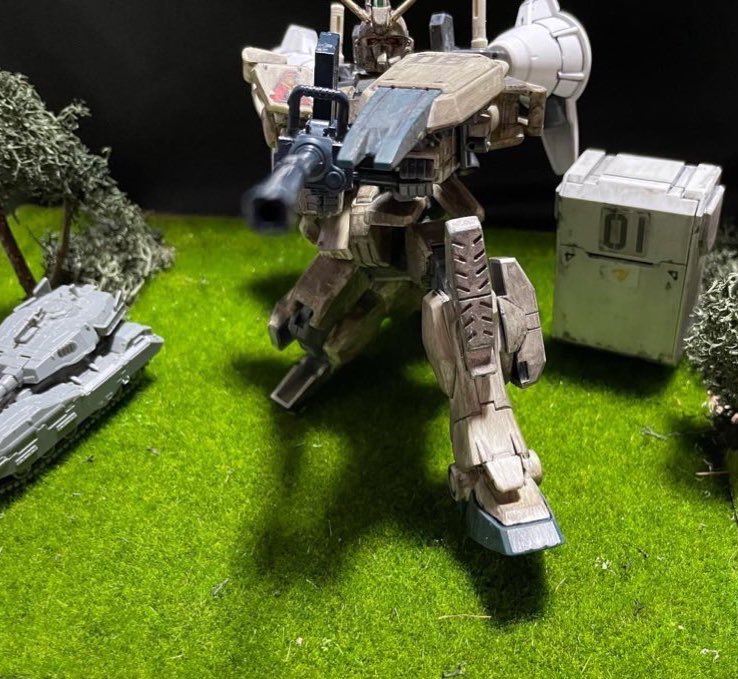 NxJ9bk's tweet photo. #ジムの日
#RX79
あえてEz-8僕の愛機を😊👍✨ https://t.co/XGVJIguBxV