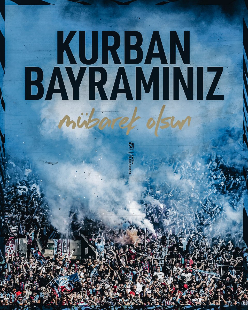 Trabzonspor's tweet photo. Kurban Bayramınız mübarek olsun. https://t.co/8WTIBQNve9