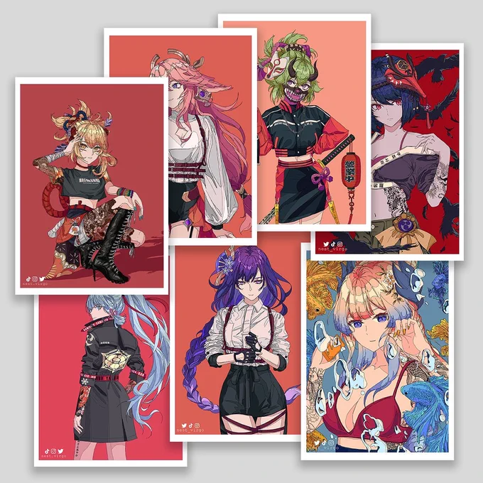 i'll be opening my etsy shop tomorrow July 10! It will be available for international shipping! 

First 20 orders will receive a free A5 Archon Maid Illustrations! 
