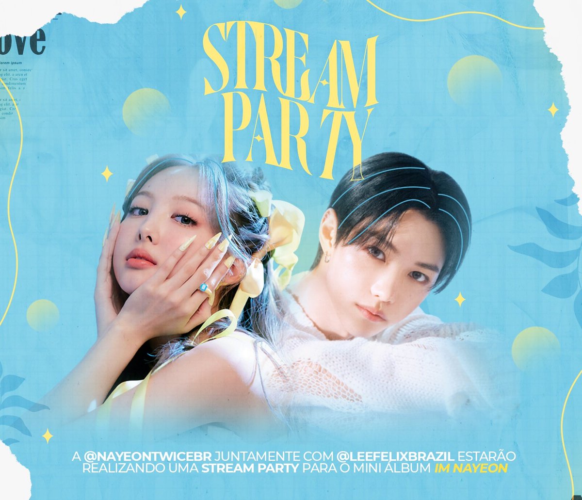 AcessoFelix's tweet photo. [📢] A stream party que seria amanhã foi adiada para segunda-feira. ❤️

[❗] Dia 11 de Jul, das 18:00 às 20:30!

Será no YouTube, focaremos em “POP” e “No Problem”. 🐥🐰

NAYEON FEAT FELIX STREAM
#NAYEON #IM_NAYEON #FELIX
#POP #NoProblemFeat_FELIX
@JYPETWICE @Stray_Kids https://t.co/aHpw7EJrDF