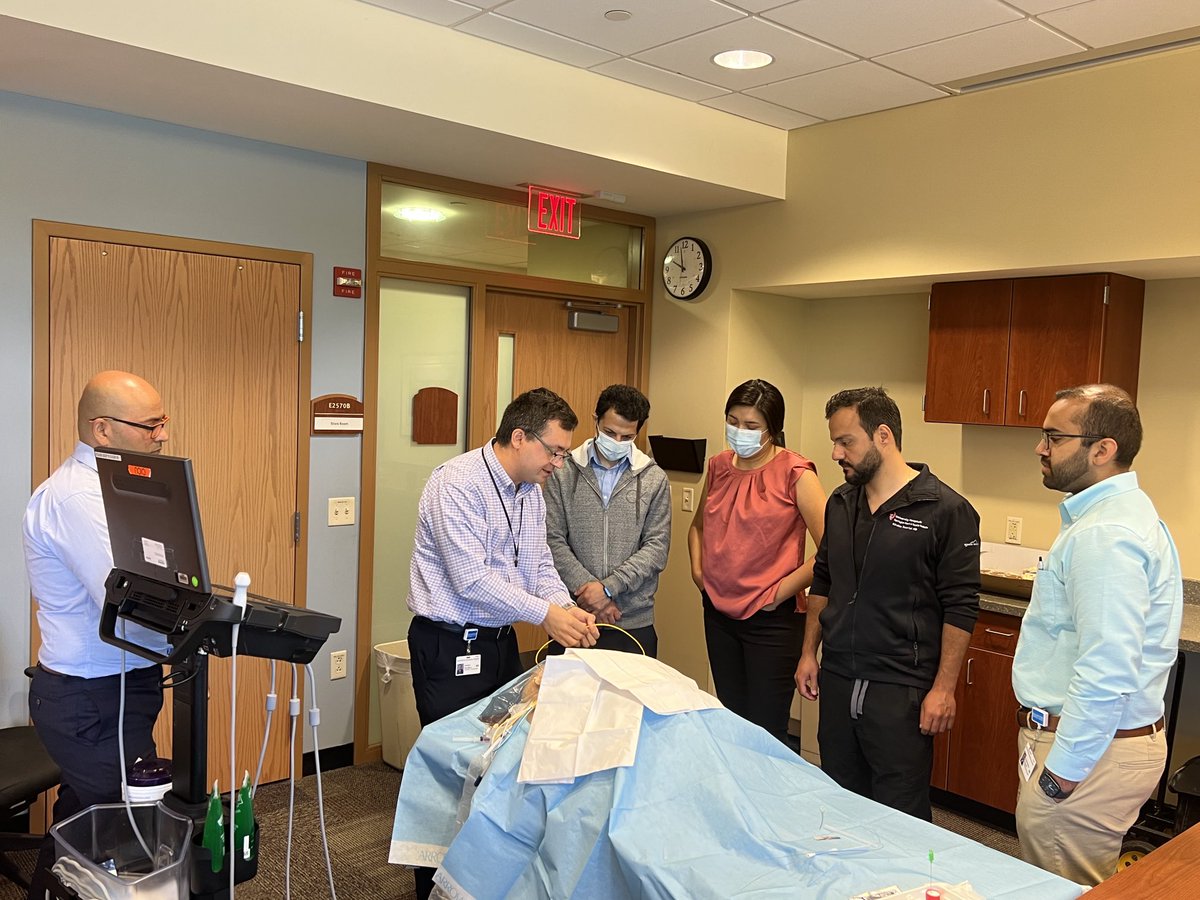 First year fellows finishing a successful week of orientation and simulation and now ready to rock and roll! Looking forward to taking your first steps into a new and exciting world or cardiology!