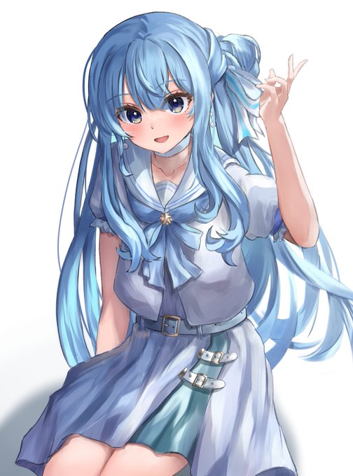 気軽に挨拶返してくれそうなすいちゃん☄️
#ほしまちぎゃらりー 
#星街すいせい 