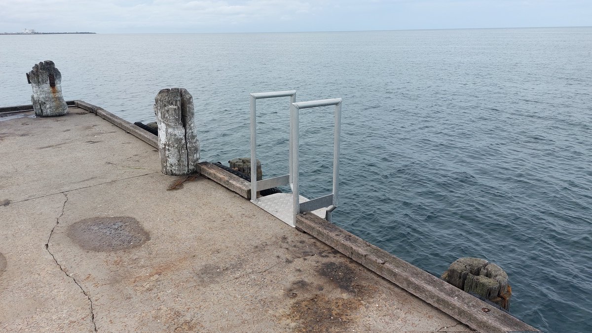pfwaus's tweet photo. On the #historic 1873 jetty at #Edithburgh on the Yorke Peninsula limestone coast of #SouthAustralia #Australia https://t.co/IhfBe3q6C8