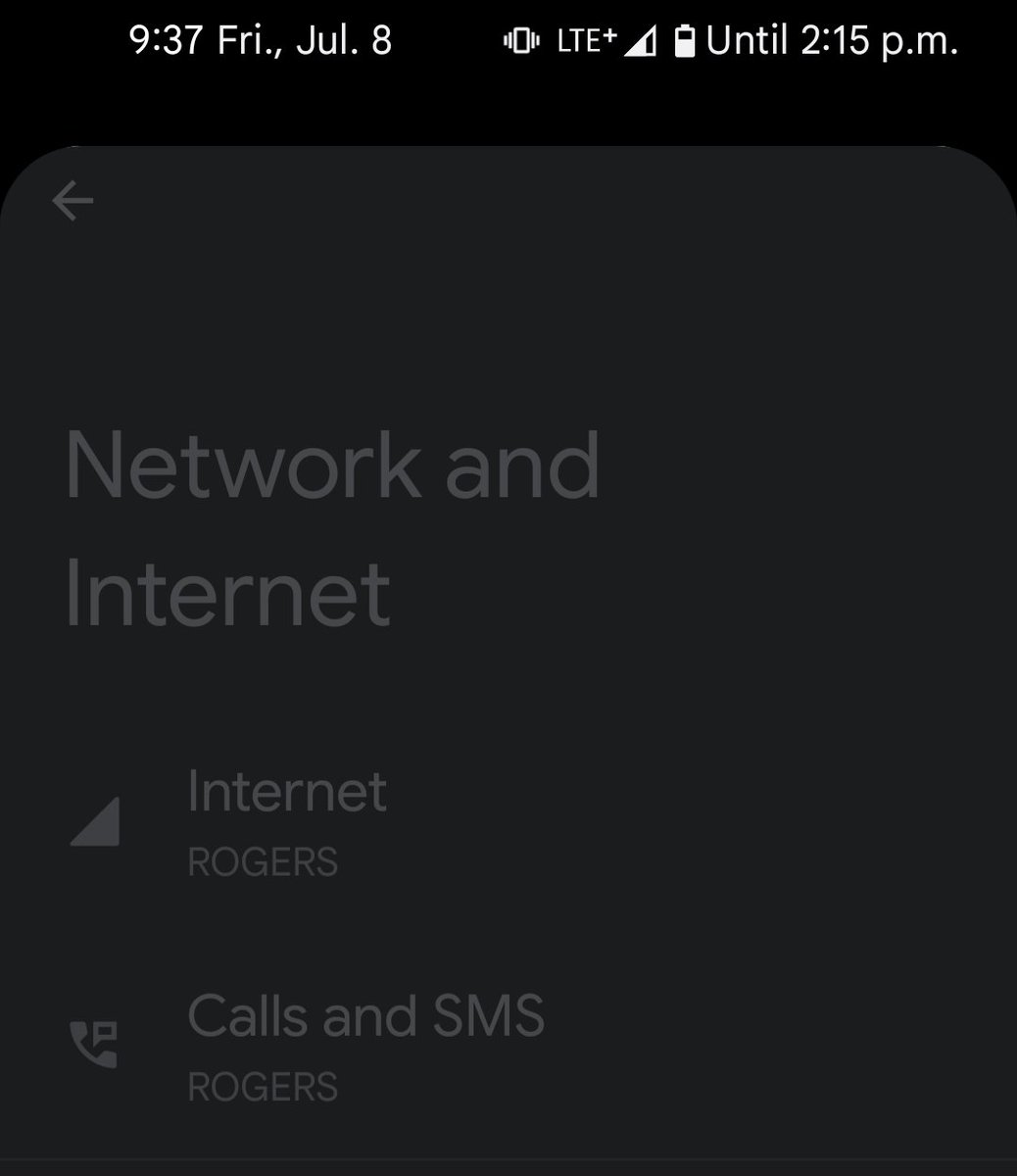 hanepaj's tweet photo. I got data on my Rogers phone. Fix coming soon? #rogersoutage https://t.co/yKdtgB2EWu