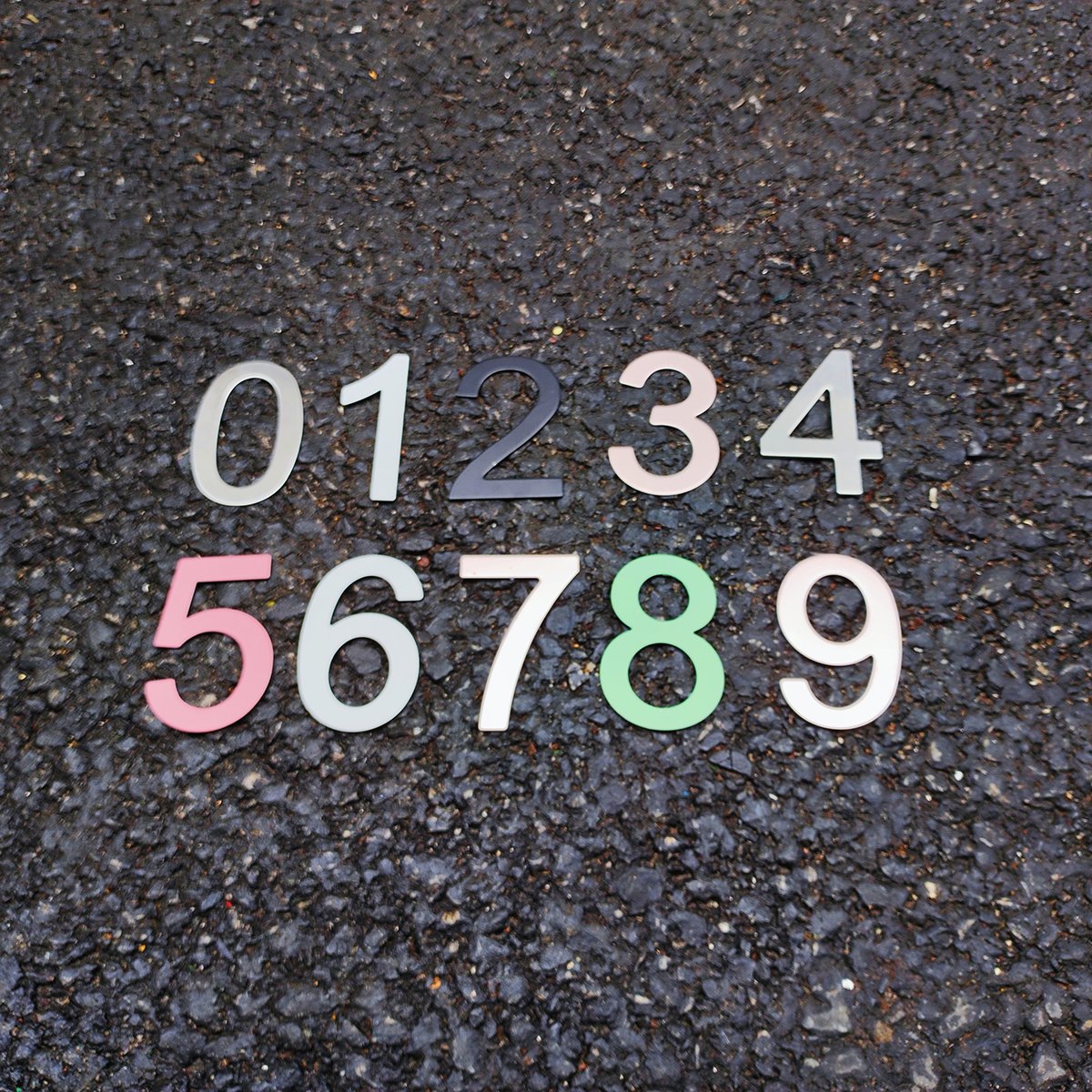 Yuki201522's tweet image. Colorful house numbers, you can customize any colors as your request.

#housenumber #doornumber #roomnumber #advertisementnumber #hotelnumber