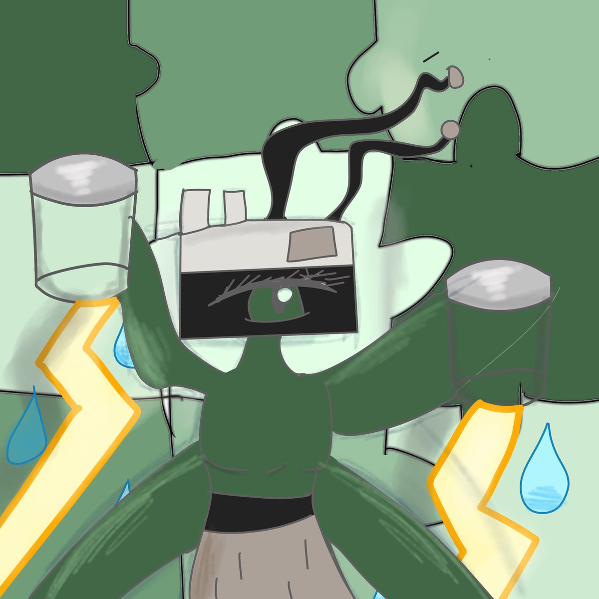 I made these with my dad <a href="/metaboga/">BoGa</a> with these emoji’s as reference: 🫙⛈🧩📸  tbh I think his was pretty good