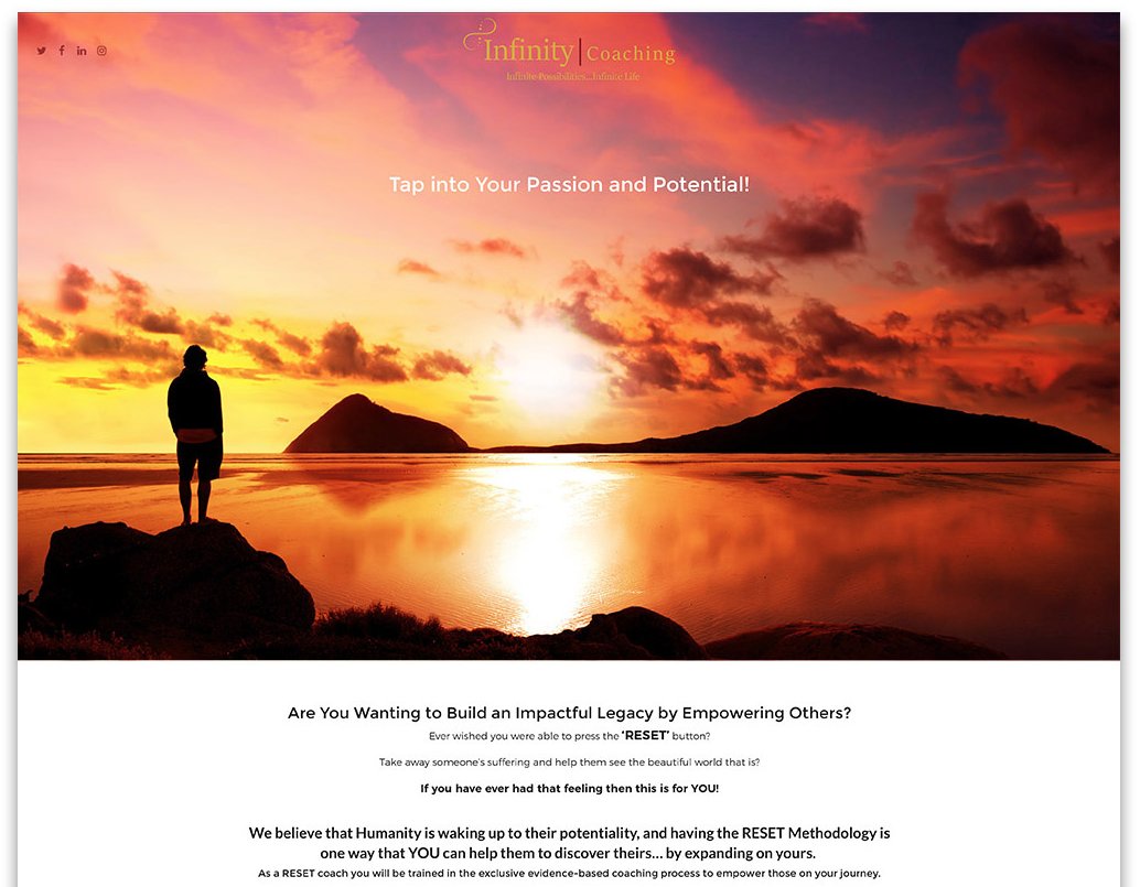 Gntgraphics's tweet photo. WEBSITE DESIGN!
Our client’s at #InfinityCoaching wanted #branding,
a #website & #socialmediamarketing to take their
#lifecoaching services to the world.
CONTACT US for a quote on designing & building
your #onlinepresence!
https://t.co/G71M5xFJ0c https://t.co/nvJC54t2js