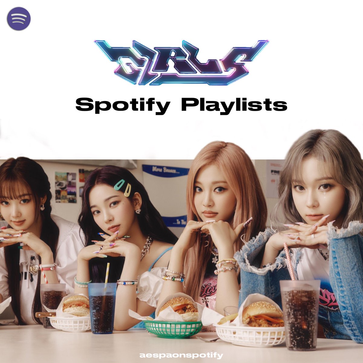 aespaOnSpotify's tweet photo. Spotify Playlists - Girls

@aespa_official #aespa #aespa_Girls https://t.co/QsdDDCVicR