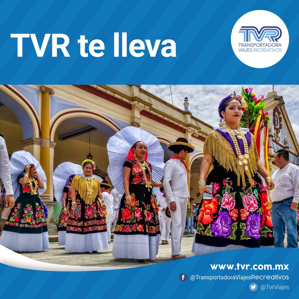 Si estás pensando en disfrutar de la Guelaguetza y sus impresionantes espectáculos, recuerda que TVR te lleva para que disfrutes de la hermosa ciudad de Oaxaca. 
#Guelaguetza2022 #VisitaOaxaca #transporteseguro #ViajaSeguro