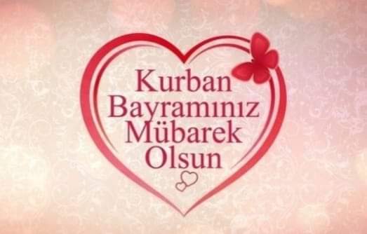 DEĞERLİ 
SAYFA DOSTLARIM 
KURBAN BAYRAMIMIZ 
KUTLU OLSUN DİLEĞİMLE 
SAYGILARIMLA 
            SEVGİLER 
                   SELÂMLAR DOSTLAR
😊😍😇🌹💐🌺💝🙏🙋‍♀️