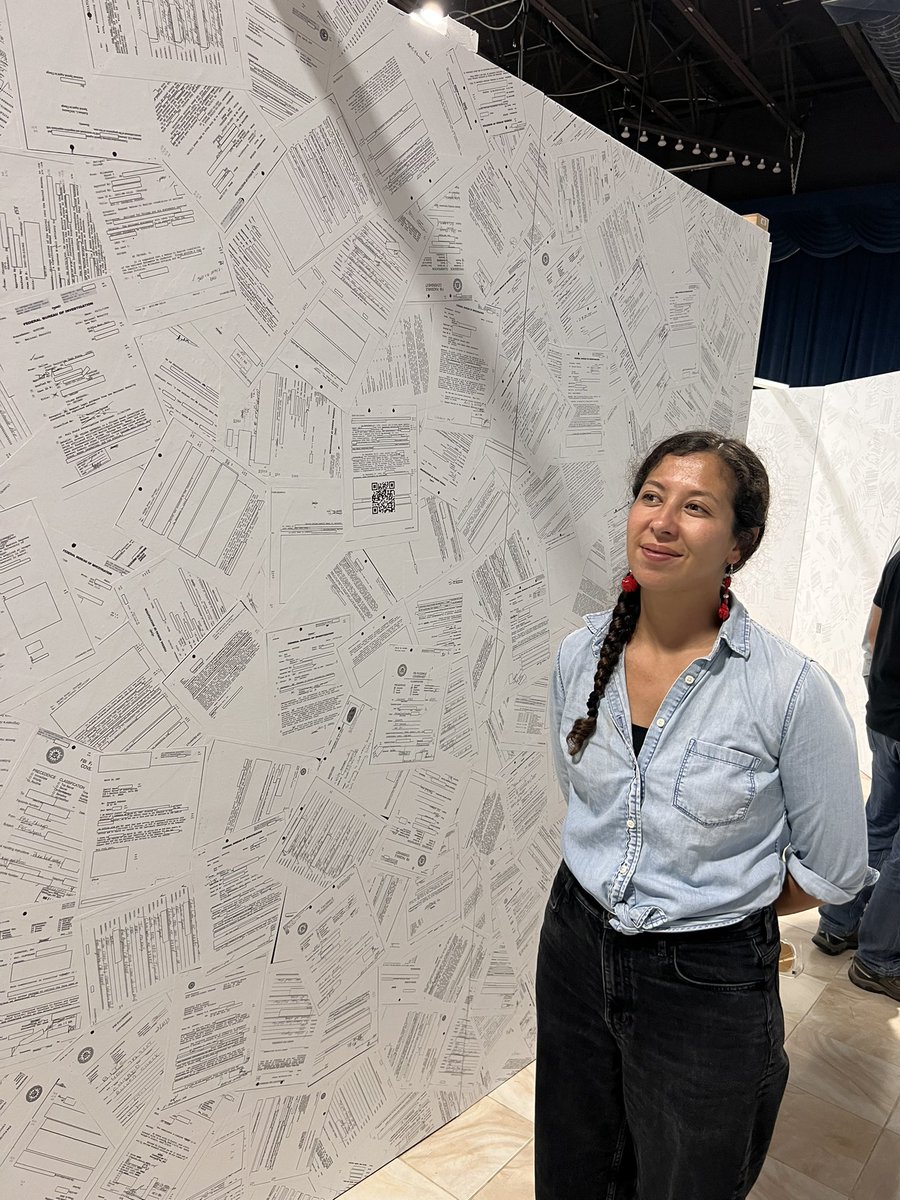 What do you do when your reporting forces the FBI to release 30,000+pages on years of surveillance of your community and their aggressive redactions cause more questions and harm? if you’re <a href="/assuss/">assia boundaoui</a> you create a public instillation to allow the community to reclaim its story.