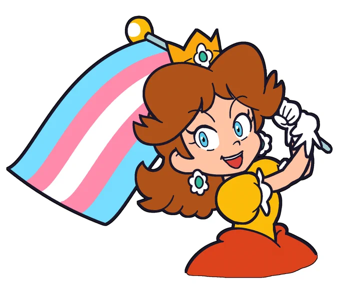 some pride flag daisys for you to use however youd like 