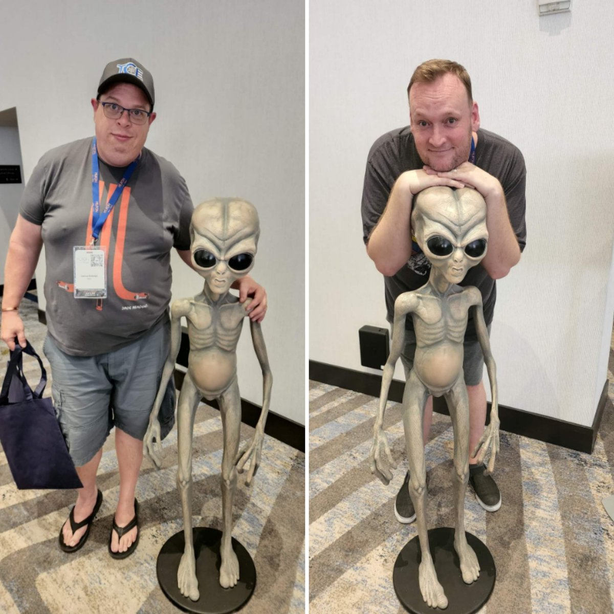 Here we are having a blast at the MUFON International Symposium in Denver, CO!