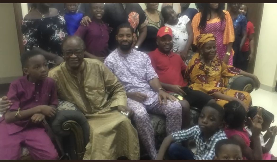 BUHARIBEGONE's tweet photo. Can someone please ask Mr. Deji Adeyanju if today’s Nigeria is what he wishes for these small children ? He has chosen to support evil and have made absolute sure that he is always on the wrong side of history every time. Deji is a selfish human being. https://t.co/RNlpaGKcBw