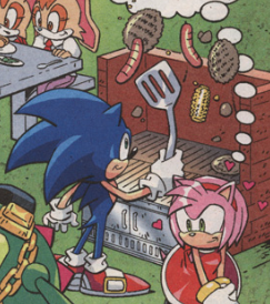 autism be dammed my boy can work the grill