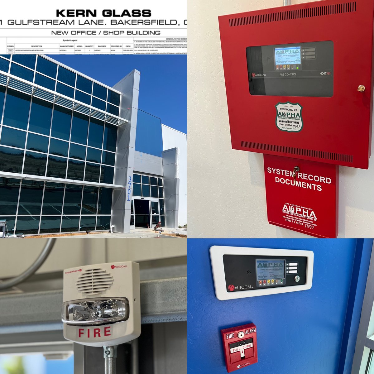 AlphaTechAS's tweet photo. We are great full to be apart of this project. @KernGlass #gotAutocall #AlphatechAS #firealarm #nfpa #docbox @Alphatechas @834tech #autocallAlpha https://t.co/n7Yx5G1bHf