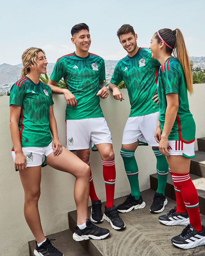 Presentan el uniforme de la selección mexicana para el Mundial de Qatar 2022