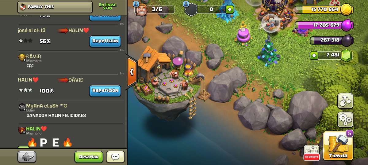 Gracias <a href="/FamilyGamerCoC/">Family Gamer COC</a> por el torneo TH13 🔥🇵🇪🔥
fb.gg/v/e8EHvueAim/