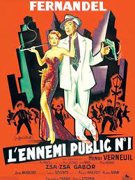 merlinpapin3's tweet photo. .@tbarnaud .@Jouxplane83 .@FredOL69007 Peuchère ! installons-nous sur la #Canebière et découvrons mon #TOP30 des films avec #Fernandel
22 - #LEnnemliPublicNuméro1 de #HenriVerneuil #ZsaZSaGabor #PaoloStoppa #LouisSeigner #DavidOpatoshu #JessHahn https://t.co/PWWVXTPL3R