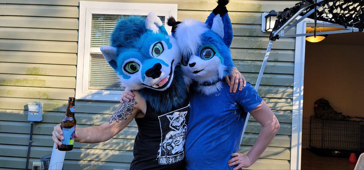TheOneDima's tweet photo. It has been quite some time but Happy #FursuitFriday everyone!

Me - Well......it's me
Ciel - @CeruleanTynx https://t.co/tkbXNJsB1P