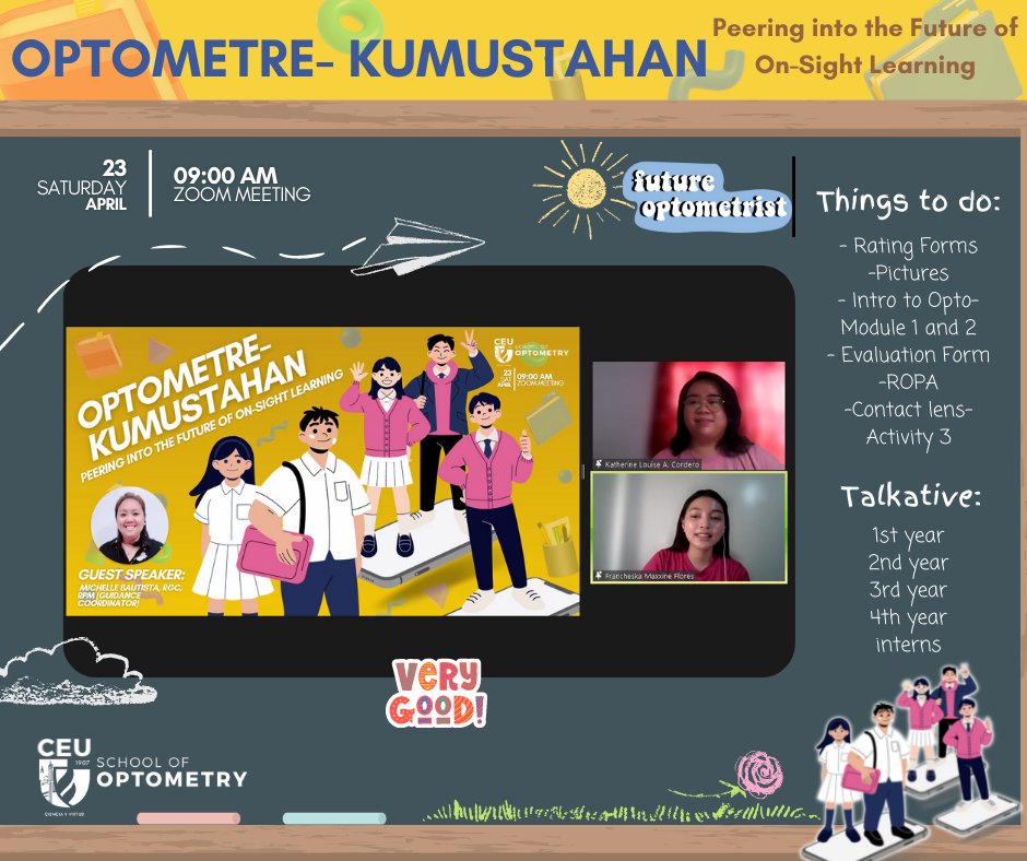CEU_OSC's tweet photo. With the assistance of Ms. Michelle Bautista, RGC, RPM, we are able to inform people about the different emotions that we experience in order to better understand ourselves. Here are some of our shared moments during the April E-Kumustahan. 🥳 https://t.co/nq1wtWmDnt