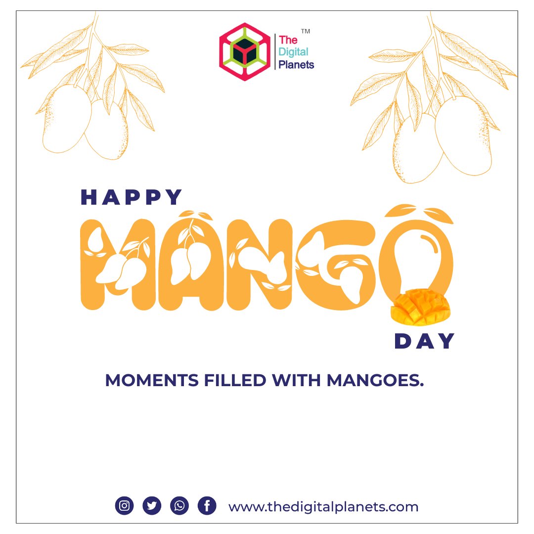 Celebrate International Mango Day Happy International Mango Day🥭✨✨
#NationalMangoDay #MangoDay #TheDigitalPlanets #mango #mangolover #mangomango #mangoseason #july #fruits #internationalmangoday #instalove #mangotime #summerseason #mangodesert #recipes #tutorial #mangocake