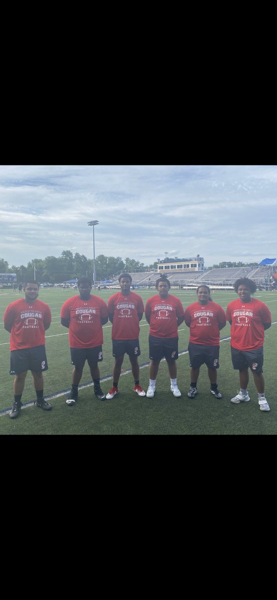 Our young skill group, along with our guys up front EARNED their #1Percent today‼️ We also had a group take 1st place at the <a href="/WilkesFootball/">Wilkes Football</a> “Big Man Challenge‼️” Thank you to the tremendous players and coaches for making today such a success‼️ Trust, Love, Commit‼️ Go Cougars‼️