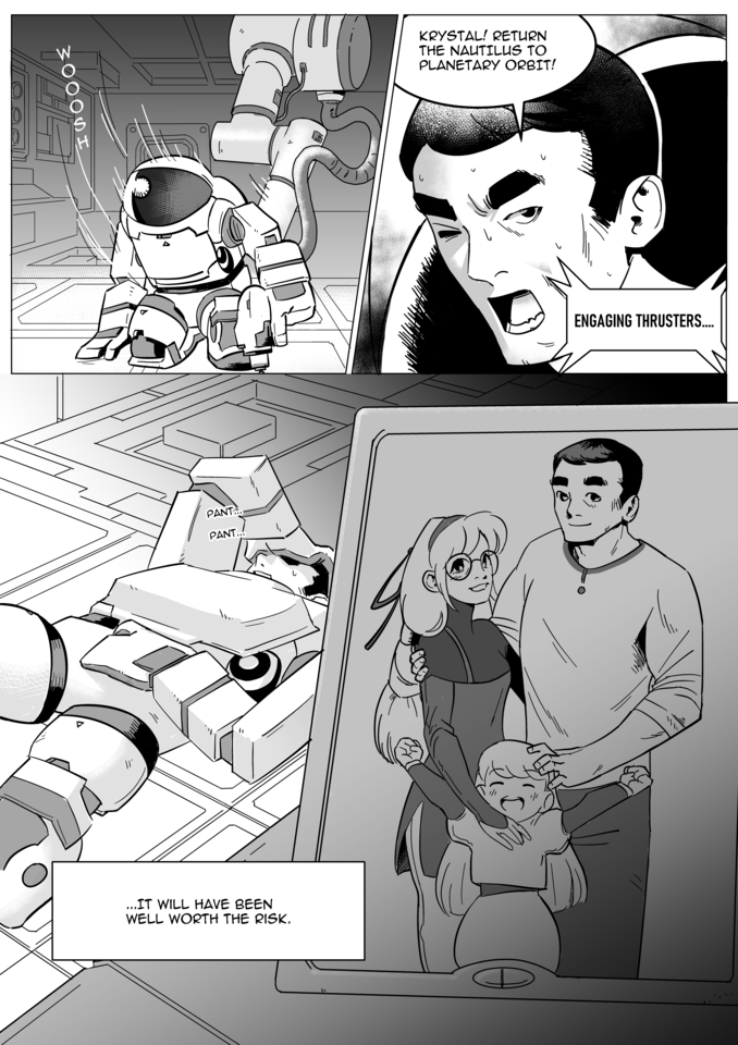 ProjectHelios3's tweet photo. How much does your family mean to you?  #Indiecomics #comics #scifi #projecthelios #webcomic #mangastyle #makecomics #illustration #artistsontwitter 
Like us and visit our profile for more Sci-Fi comic stuff. https://t.co/xnLmfvKwth