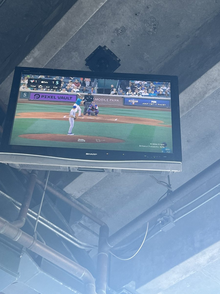 Jacob Wittman (@jakewittman) on Twitter photo Pixel Vault logo on the TV w/ a great view of the game.
Go <a href="/Mariners/">Seattle Mariners</a> & go <a href="/pixelvault_/">Pixel Vault</a>
<a href="/pvsports_/">Pixel Vault Sports</a> Pixel Vault logo on the TV w/ a great view of the game.
Go <a href="/Mariners/">Seattle Mariners</a> & go <a href="/pixelvault_/">Pixel Vault</a>
<a href="/pvsports_/">Pixel Vault Sports</a>