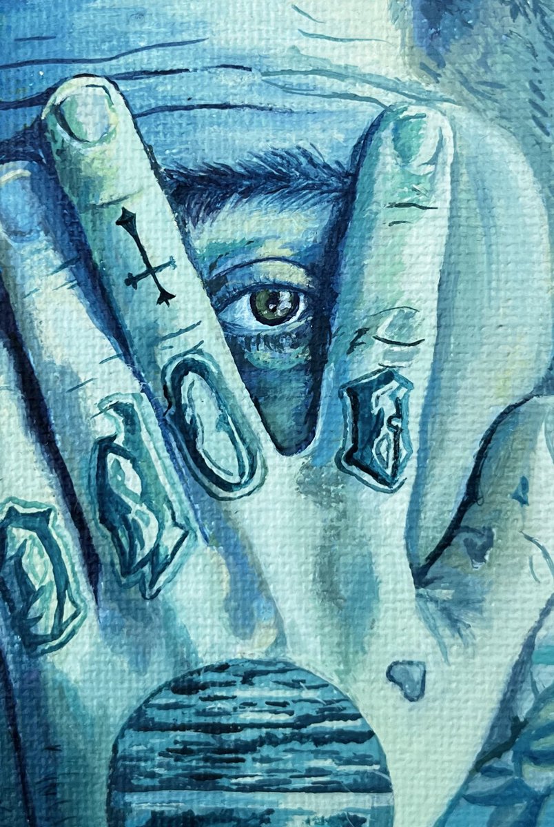 sammyelizabethh's tweet photo. It’s a blueeeee woorrrrrlld withouuutttt youuuu @MacMiller @MacMillerMemoir 
👼🏻💙🎨 https://t.co/RE1xvUT5Yy