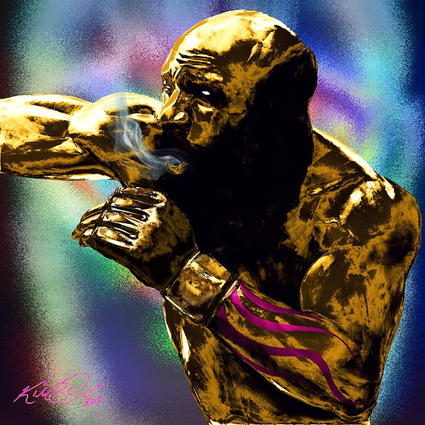 Just minted some 🔥 art <a href="/TLegacyK/">Kimbo Slice Legacy</a> #kimboslice #FreeMint