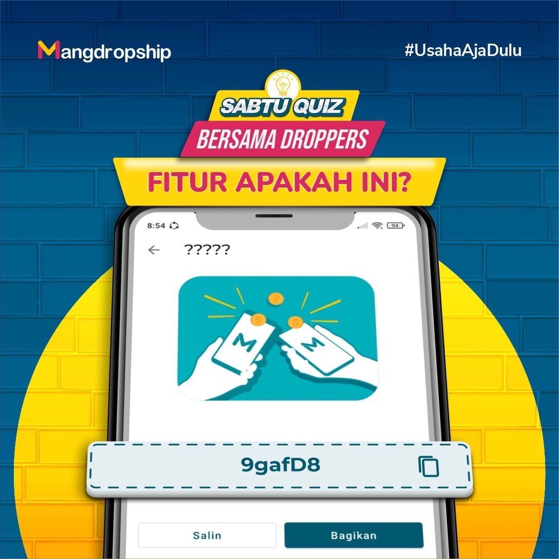 mangdropship's tweet photo. Apa ya nama fitur ini??👀 

Droppers yang suka bagi-bagi kode referral pasti tau nih, yuk jawab di kolom komentar!😜

#bisnispelajar #bisnisdarirumah #bisnispulsa #dropship #Afiliasi #Mangdropship #UsahaAjaDulu https://t.co/Zciwqjkm1n