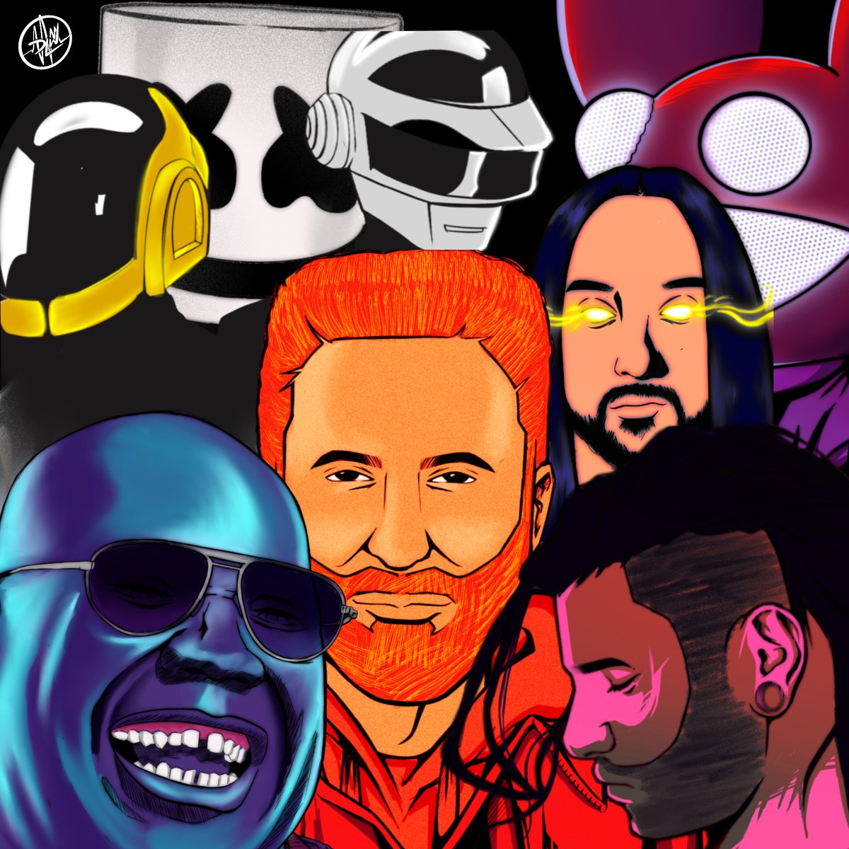 Who's your favorite? @steveaoki @Carl_Cox @davidguetta @Skrillex @daftpunk @marshmello @deadmau5 #electronic #electronicmusic #electronics #electronica #ElectronicDanceMusic #electronicarts #electroniccigarette #ElectronicRock #electronicdance #electronicbeats #electronicmusician