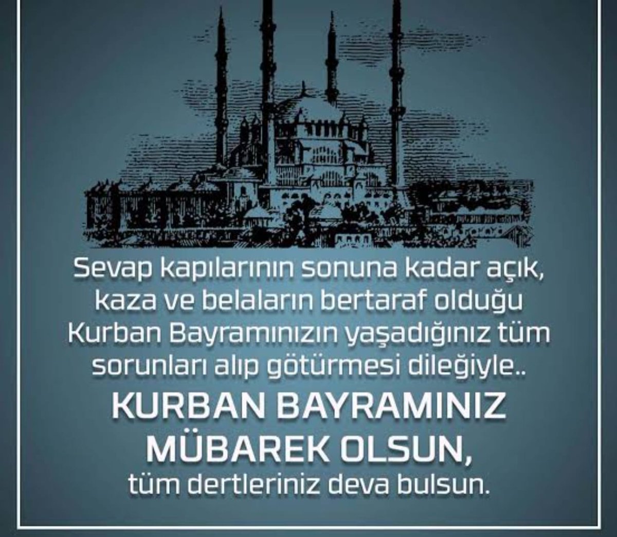 Selamünaleyküm...🥀
Gün aydın☀️
Hayırlı sabahlar dilerim....
Mübarek #KurbanBayramı nız mübarek olsun....🐑🐮
  Allah Ailenize ve Sevdikleriniz ile güzel bir #Bayram yaşamayı nasip etsin.🤲
#SabahNamazı🕌
#Lailaheillallah🕋
#ŞefaatYaRasulAllah