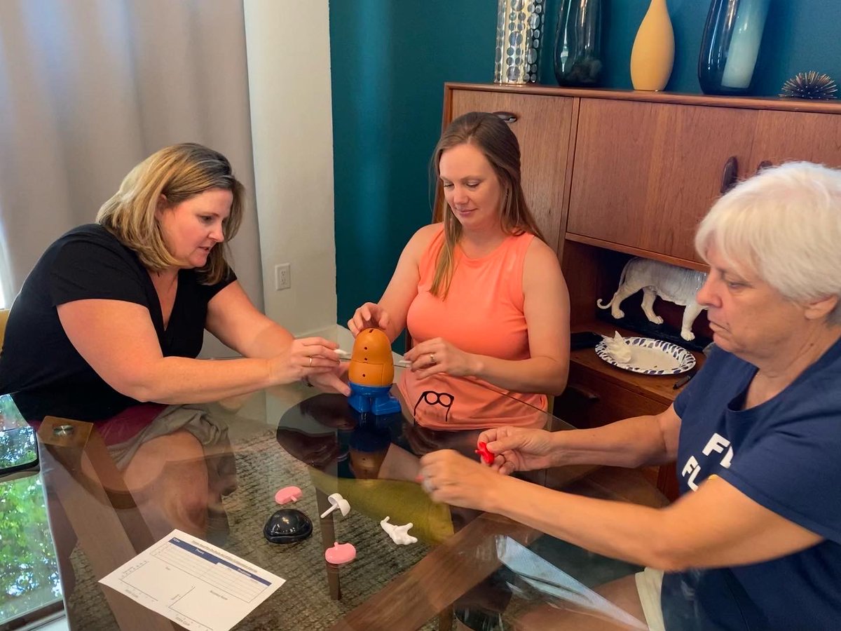 hatchingresults's tweet photo. So fun to be IN PERSON for a Hatching Results retreat before #ASCA22 🐣💙🐣💙 Can't wait to see school counselors from across the country at the conference tomorrow! #ASCA2022 #schoolcounselorsrock https://t.co/yfj6jONuqA