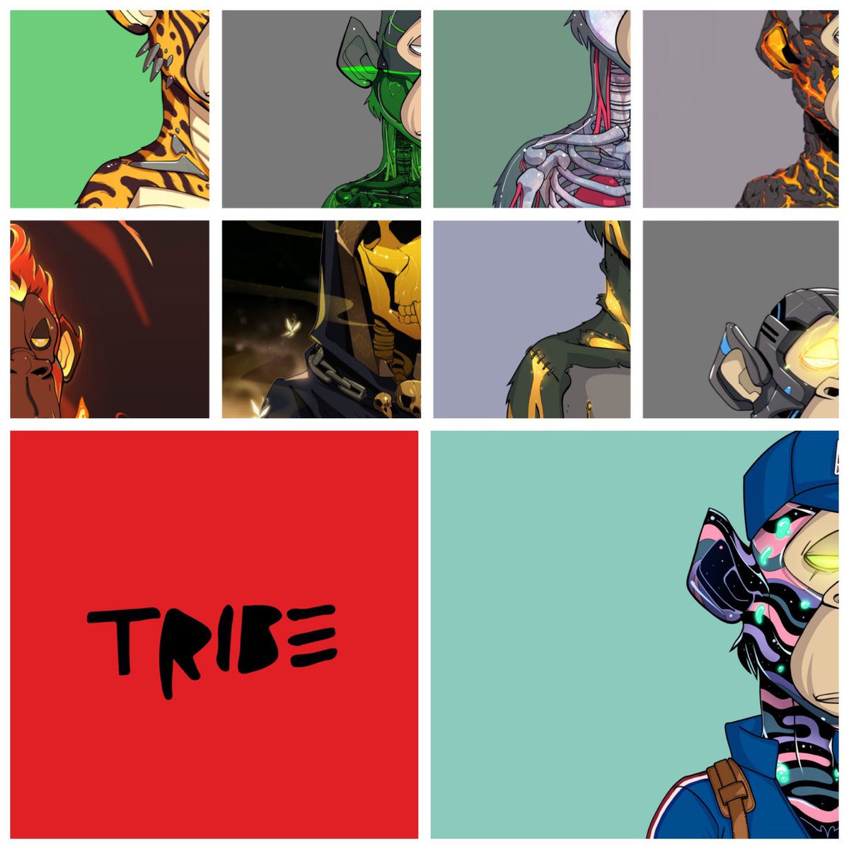 Repeat, repeat, retweet, retweet. Tribe has the best art + community out there. All Blue chip potential is there. Now we need “Reach”. Challenge: retweet and reach out to your followers. If they each buy or mint even just 1 Tribe, we all benefit! <a href="/0xApes_NFT/">0xApes</a>