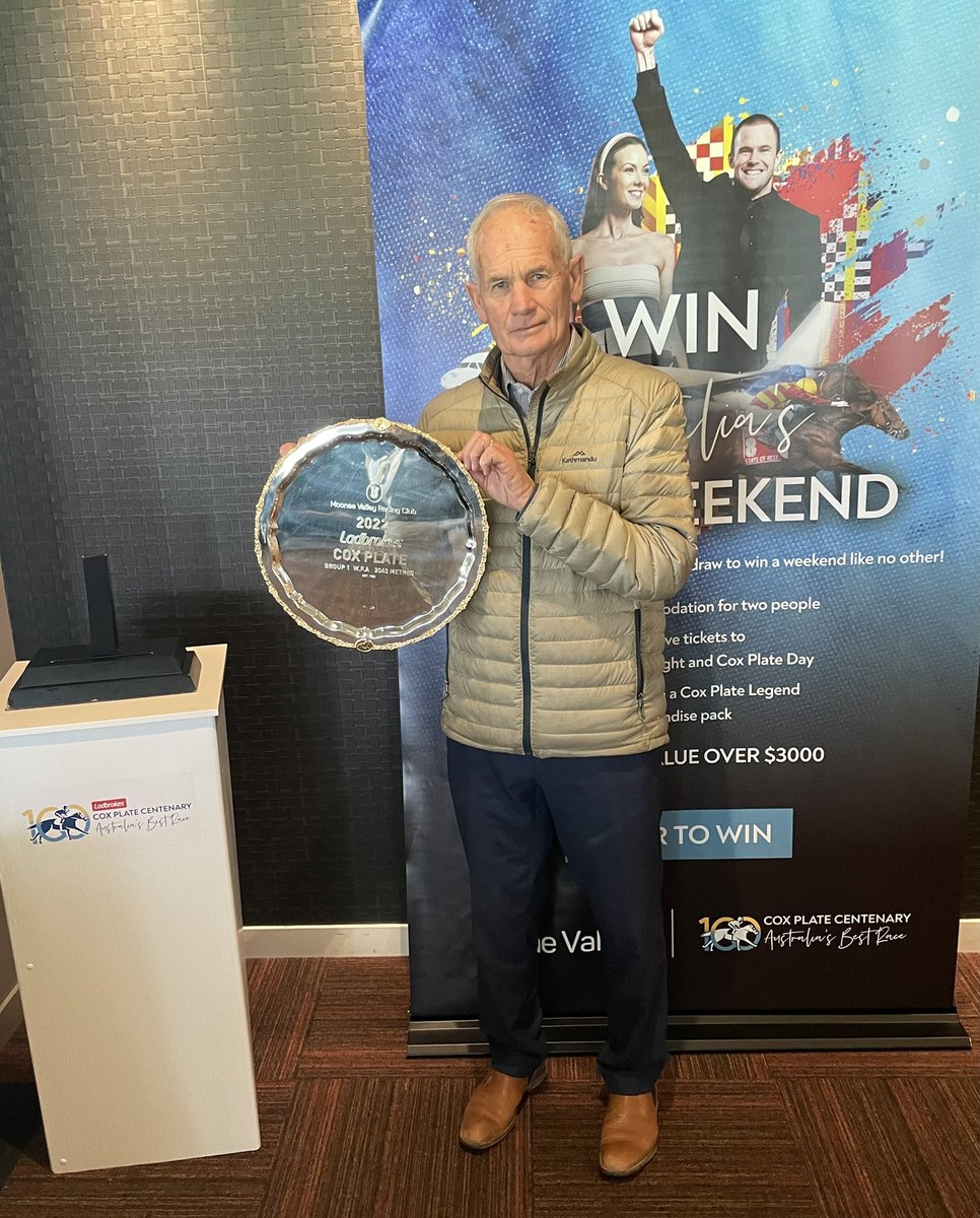 …𝑨𝒏𝒅 𝑩𝒐𝒏𝒆𝒄𝒓𝒖𝒔𝒉𝒆𝒓, 𝒓𝒂𝒄𝒆𝒔 𝒊𝒏𝒕𝒐 𝒆𝒒𝒖𝒊𝒏𝒆 𝒊𝒎𝒎𝒐𝒓𝒕𝒂𝒍𝒊𝒕𝒚!

Great to catch up with The Race Of The Century’s winning trainer Frank Ritchie today 🇳🇿

Will we ever see a better finish than the 1986 W.S. Cox Plate?

#LEGENDARY #CentenaryCoxPlate