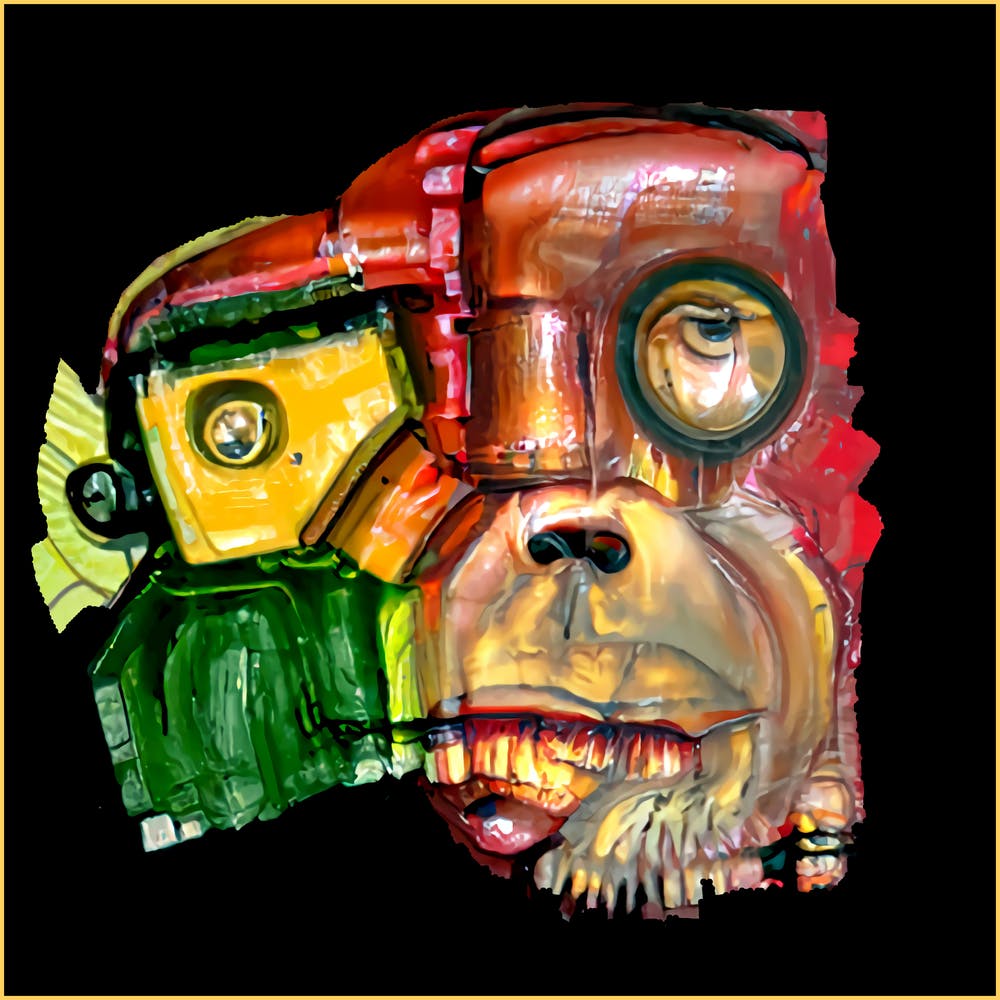 Adam_EnterArt's tweet photo. ~🔥enter | Art🔥~

Skating Apes Collection by @RogerCadiz &amp; @LuvcraftArt ❤️✨
👉🏾https://t.co/5v19QdGOTf

$NFTART #EnterNFT #EnterART #BSCGems #BSC #Avalanche #NFTART #Cryptocurrency #Avax #NFTCommunity #NFTs #NFTdrop #NFTartist #DigitalArtist #art #Cryptoart #BoredApeYachtClub https://t.co/qRdsLjTuMr