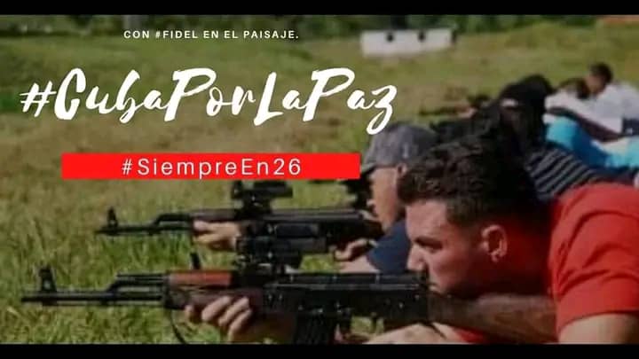 #8Julio #ProvinciaGranma #PorGranmaLoMejor #CubaPorLaPaz “¡Quien intente apoderarse de #Cuba recogerá el polvo de su suelo anegado en sangre, si no perece en la lucha!”