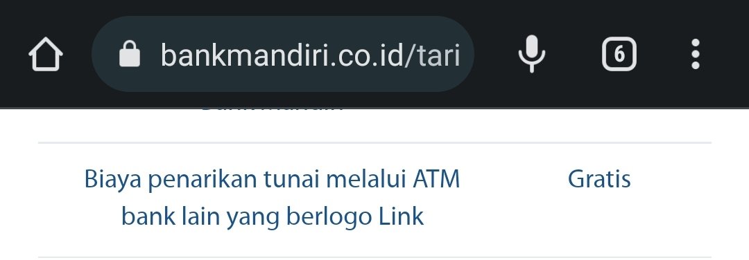 DeniPramulia's tweet photo. @bankmandiri Tarik tunai Bank Mandiri di ATM BNI dengan logo LINK Merah Putih (ada di gambar) kena charge 7500/trx padahal di website Bank Mandiri tertulis gratis. Gasalah nih? Udah 4x lho https://t.co/azCKHtyC9v