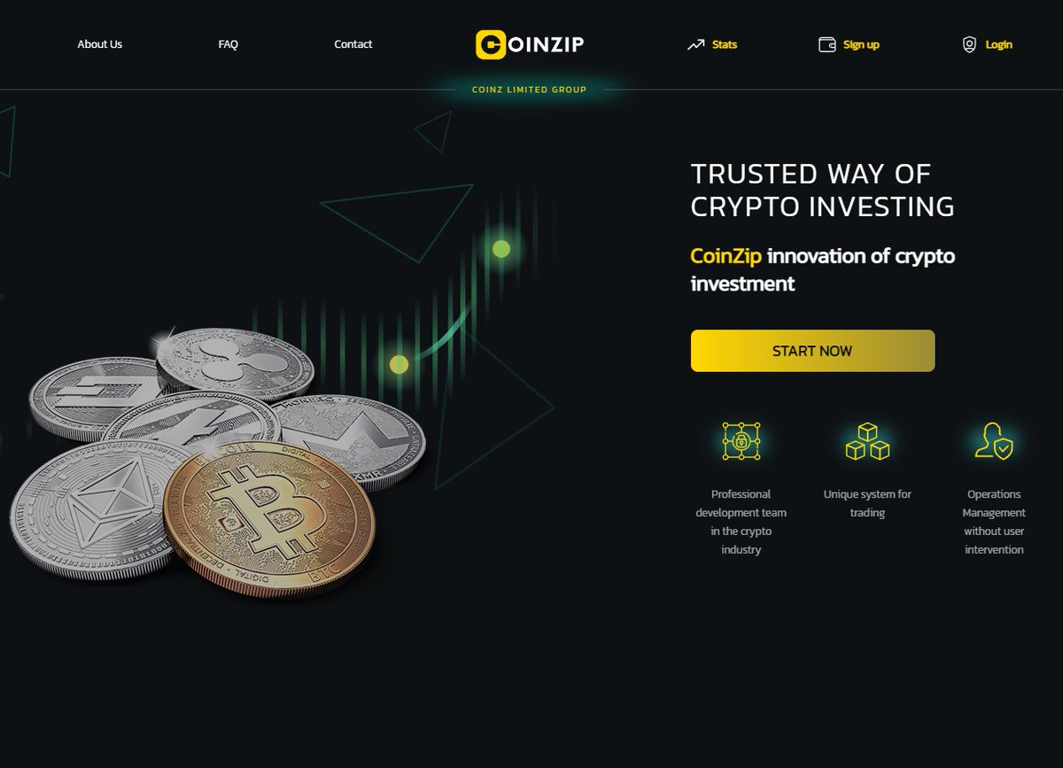 mrhip_9999's tweet image. #CoinZip

📌 Started: Jul 07, 2022
🎁 Ref.back: 4.5% your deposits
⏱ Payout type: manual
🤝 Ref commission: 9%- 7%- 3%
💰 Plans: 2.8%- 4.2% daily for 45 days, principal included

👉 Register account: coinzip.net/?ref=hio_team 

👉 Our review: hyipinvestors.org/coinzip-earn-u…