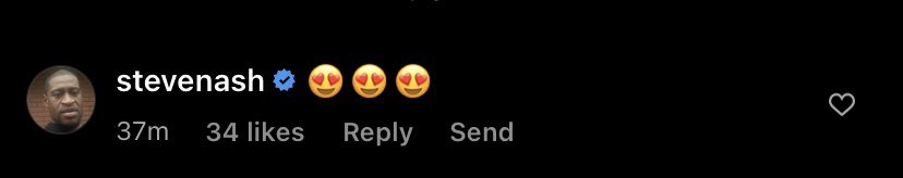 Steve Nashes comment below pictures of Nic Claxton, Ben Simmons and Royce O’Neal 💀?!