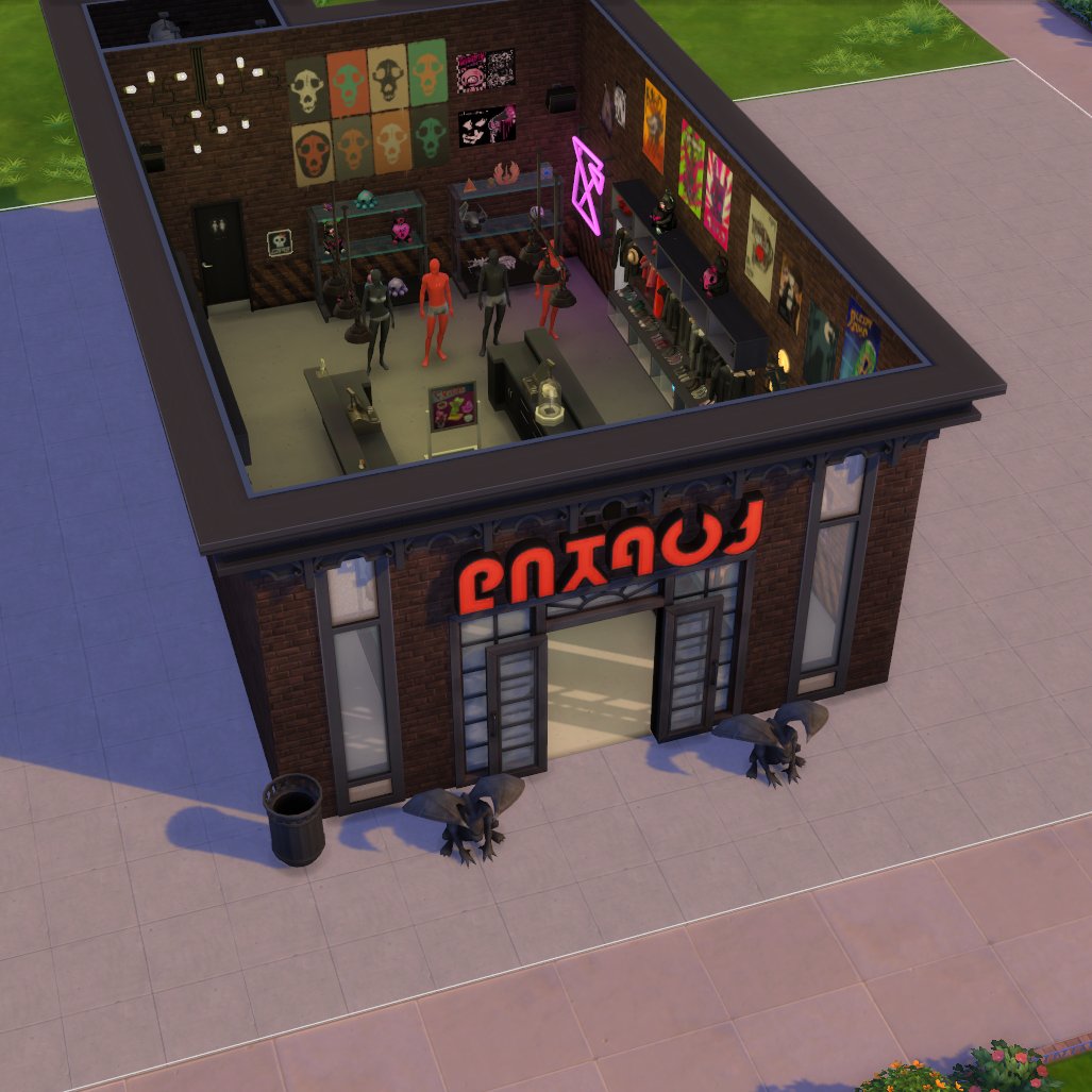 *hears the sims is making a highschooler centric pack*
I HAVE TO MAKE A HOT TOPIC FOR MY TEENS RIGHT NOW IMMEDIATELY