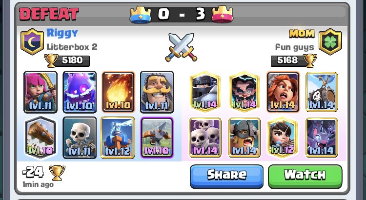 riggasaurus's tweet photo. Pov: Supercell noticed you’ve won two games in a row on Clash Royale, fuck their devs tbh, fucking shitbags https://t.co/YDVLqKaqZS