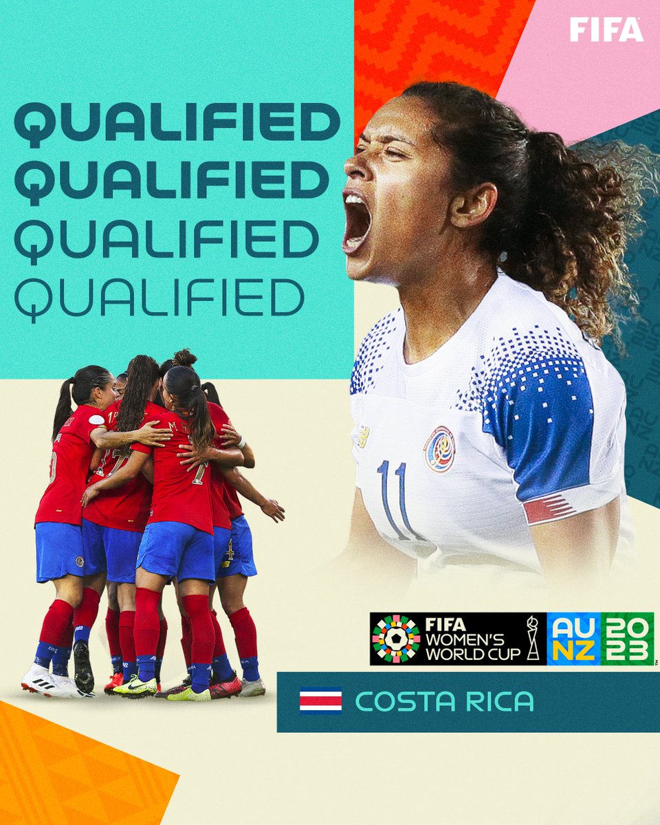 They're BACK! 🏆🇨🇷

<a href="/fedefutbolcrc/">FCRF 🇨🇷</a> has qualified to the #FIFAWWC and will return to the tournament after making their debut in 2015! Nos vemos en 🇦🇺🇳🇿! 

#BeyondGreatness