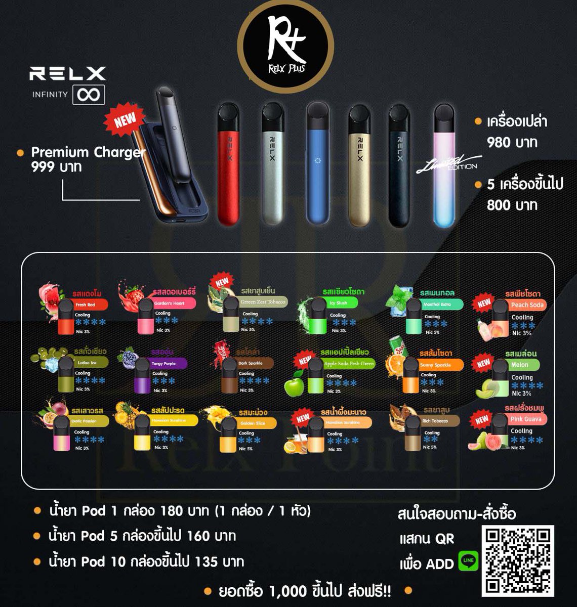 Relxpoint's tweet photo. รายใหญ่สต๊อคเอง ประกันของแท้ทุกชิ้น มีราคาสำหรับตัวแทนจำหน่าย
💥ส่วนลดพิเศษเฉพาะลูกค้าจากทวิต เพียงแคปทวีตร้านส่งมาในไลน์💥

📲line : https://t.co/z1dEeUjHQ2   

รีวิวแน่น : กดชมรีวิวลูกค้าที่มีตัวตนอยู่จริงของทางร้าน  👇
https://t.co/VnvDYe5jj3 https://t.co/xqJabKIUXk