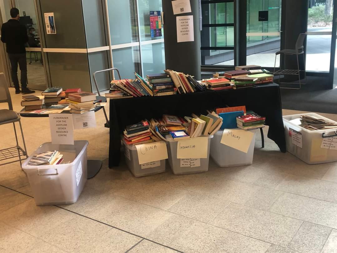 sharyndavies's tweet photo. Charles Coppel donated over 600 books to #ASAA2022 and we've raised $348 for @ASRC1 so far!
@Kon__K https://t.co/6hPeeif8xN https://t.co/SmS7F0jNGn