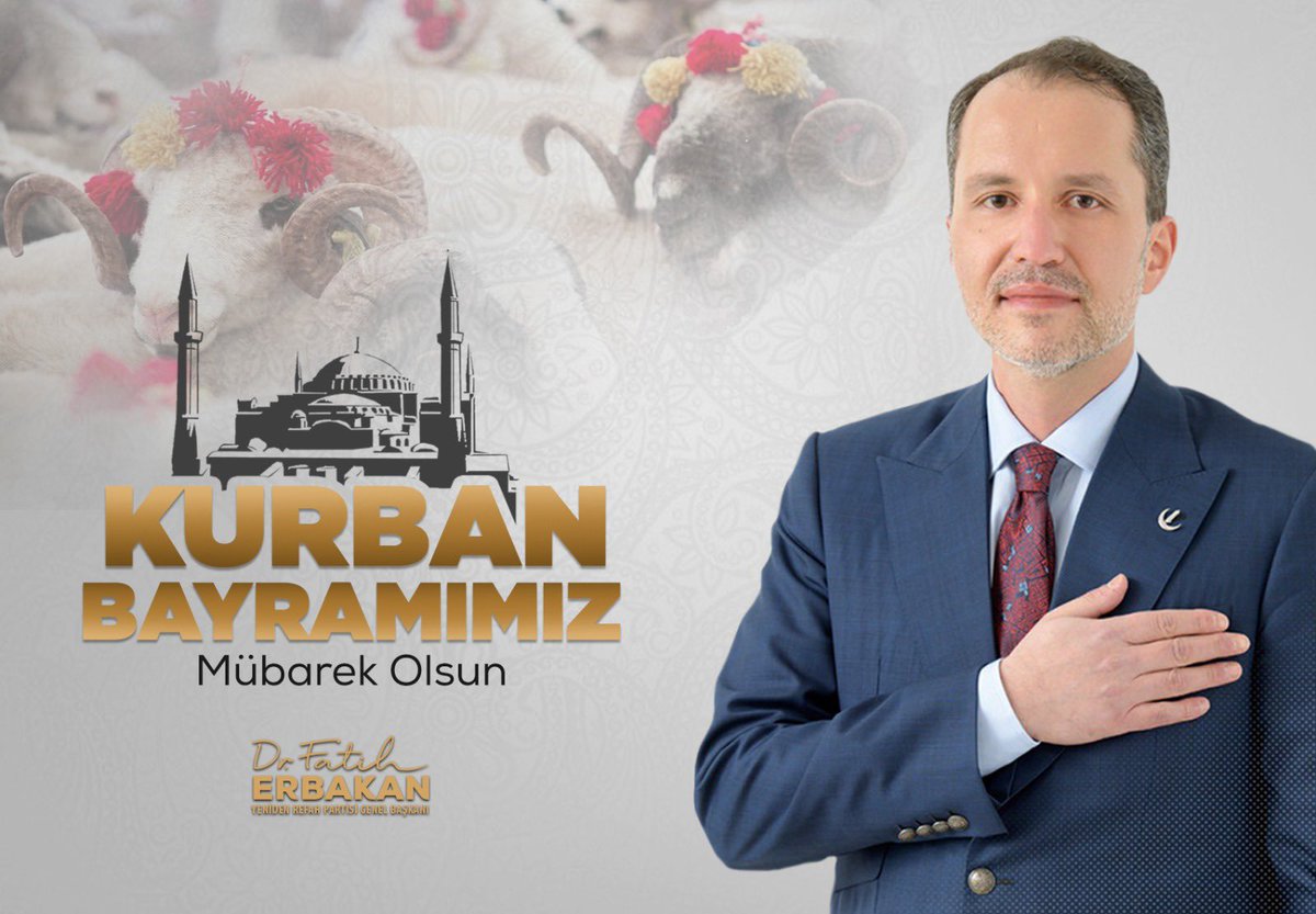Mübarek #KurbanBayramı'na bu sene de erişmeyi nasip eden Cenab-ı Allah'a sonsuz şükürler olsun. Aziz milletimizin ve tüm İslam Alemi’nin mübarek #KurbanBayramı’nı kutluyor, insanlığa barış, huzur ve hayırlar getirmesini niyaz ediyorum.