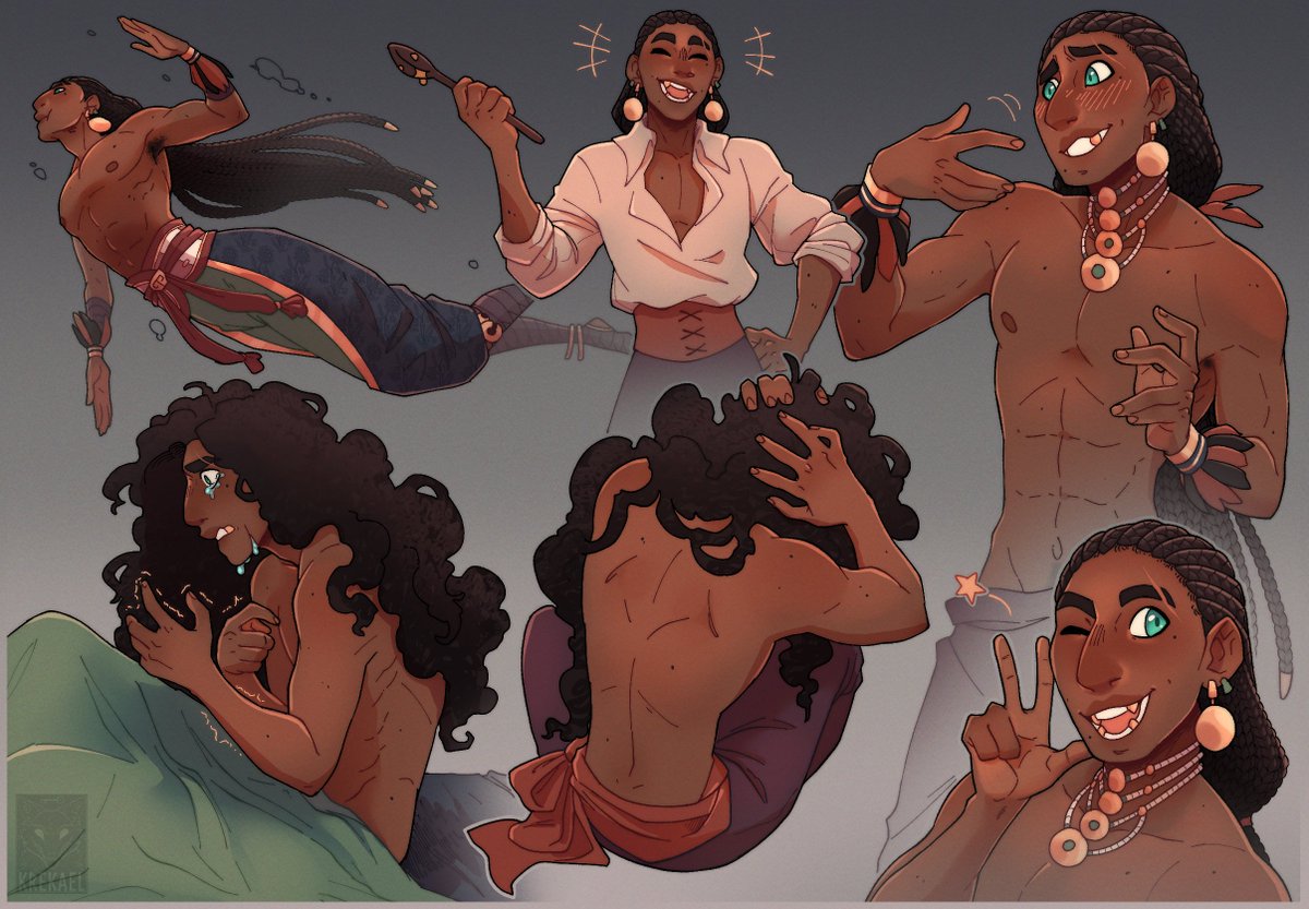 Some studies with my little pirate man 😌