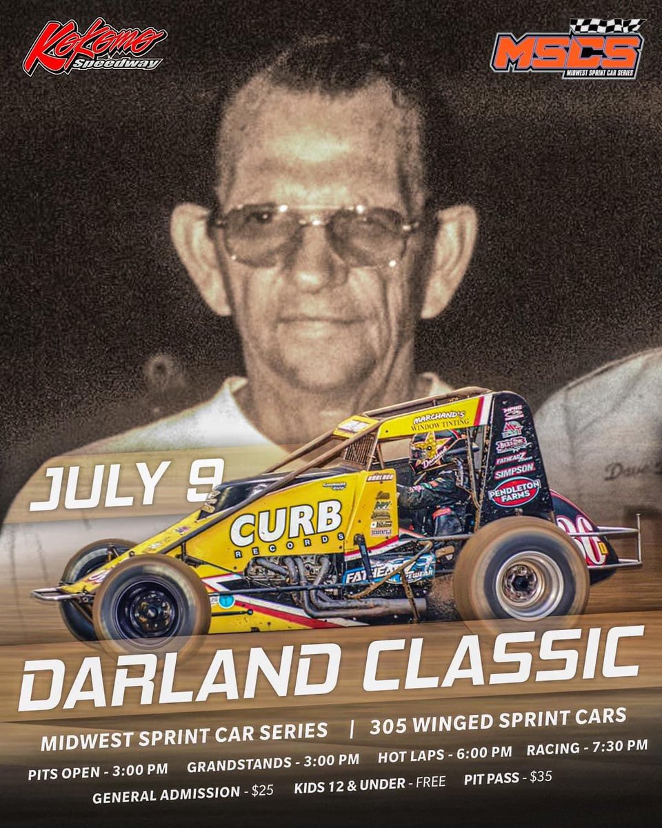 #GYATK for the #DarlandClassic at <a href="/kokomospeedway/">Kokomo Speedway</a> 🏁

<a href="/MSCSsprints/">MSCS_Sprints</a> $5k to Win 🥇